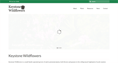 Desktop Screenshot of keystonewildflowers.com