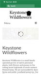 Mobile Screenshot of keystonewildflowers.com